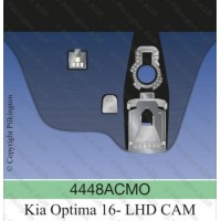 Стекло с заменой Лобовое стекло KIA OPTIMA IV [обогрев+ДД+ДЗ+камера] 2016-