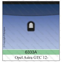 Стекло с заменой Лобовое стекло Opel Astra J GTC 3D 2012-