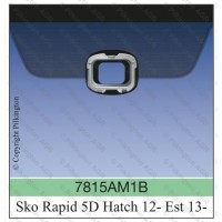 Стекло с заменой Лобовое стекло с датчиком дождя Skoda Rapid 2012-