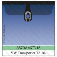 Стекло с заменой Лобовое стекло с датчиком дождя и обогрвом VOLKSWAGEN T6 BUS/TRANSPORTER [ДД+полн.обог] 2015-