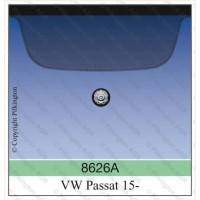 Стекло с заменой Лобовое стекло VolksWagen Passat B8 2015-